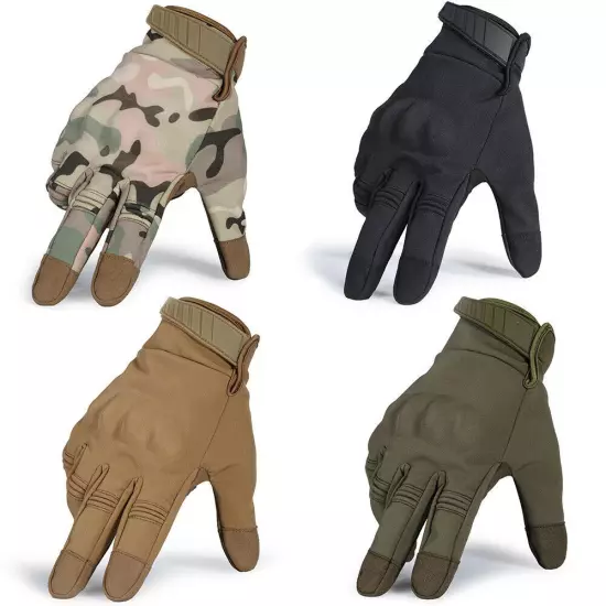 Shooting Touchscreen Gloves Tactical Military Gloves for Airsoft Paintball Army