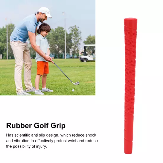 Golf Club Grip Anti Slip Rubber Golf Putter Grip Breathable For Children