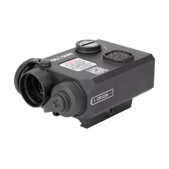 Holosun LS321R Coaxial Visible Red / IR Laser IR Illuminator - Black