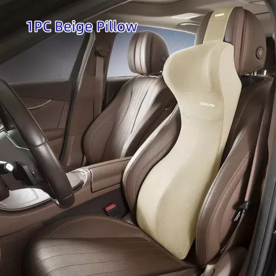 Car Headrest Waist Protection Car Seat Backrest Cushion Integrated Waist Cushion