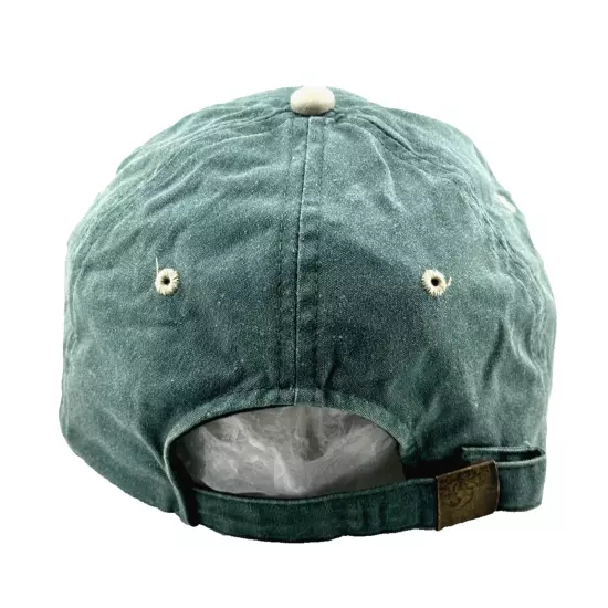 Adult SAN FRANCISCO CALFORNIA CAP Green Ivory - OSFM - Adjustable