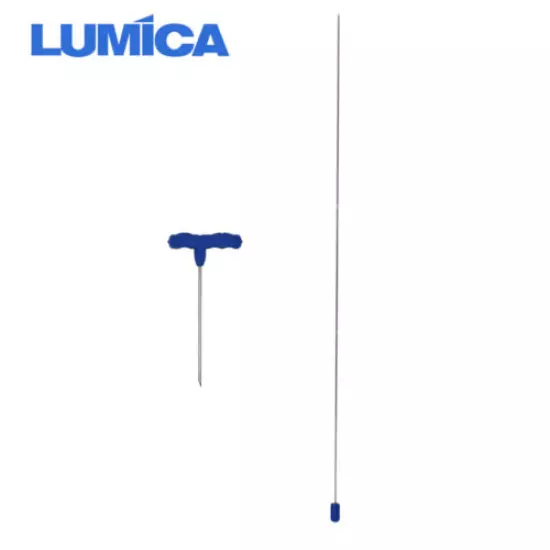 Lumica Ikejime Fish Nerve Tightening Wire Set Medium 60cm Brain Spike Tool Blue