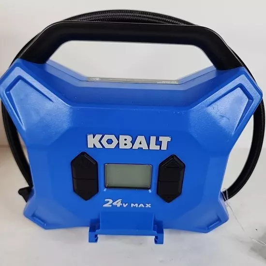 Kobalt 24 Volt cordless high pressure inflator Turns On But No Air - As Is 