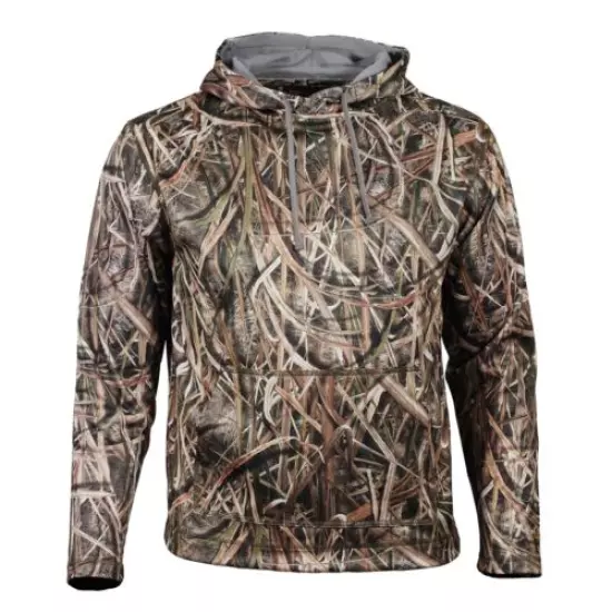 Gamehide Men's Camo Mid-Weight Performance Fleece Hunting Hoodie