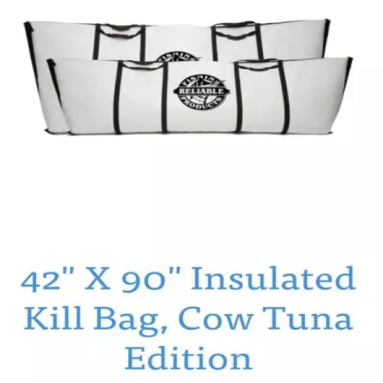 Reliable Fishing Products Kill Cooler Bag 42”x90” Cow Tuna Edition RF4290