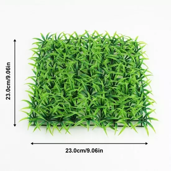 Artificial Water Aquatic Green Grass Plant Lawn Aquarium Fish Tank Landscape Sn