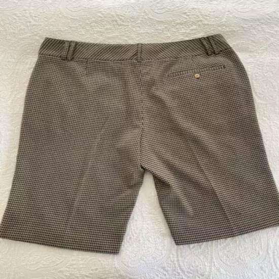 Sport Haley Houndstooth Ladies Golf Shorts Size 10