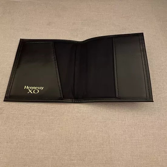 Hennessy XO Passport Holder /Wallet Black And Gold New