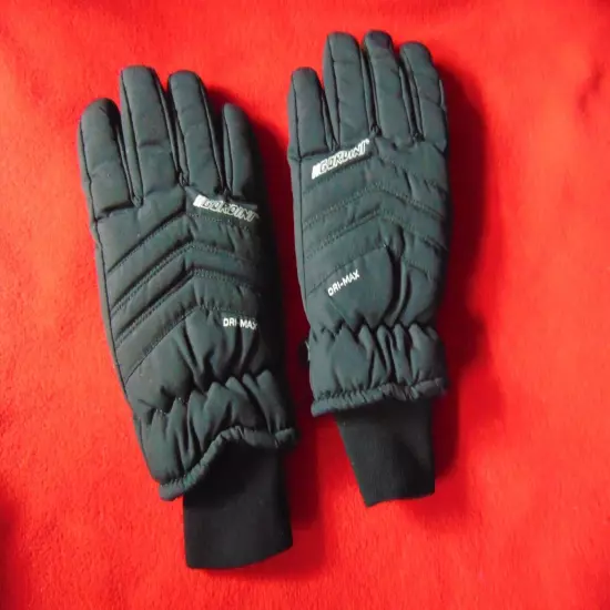 GORDINI Dri-Max Women's MEDIUM Black Snow Gloves