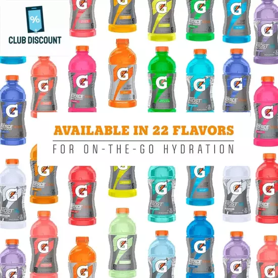 Gatorade Thirst Quencher Sports Drink Variety Pack 20oz Bottles 12 Pack