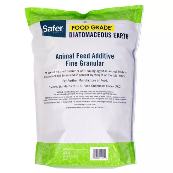 4 lb. Diatomaceous Earth Food Grade Animal Feed Additive