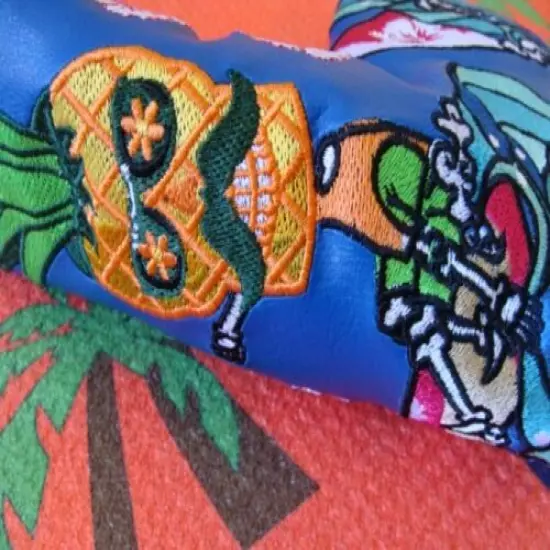 Sugar Skull Golf Hawaii Surfer very limited blade putter Headcover NEW