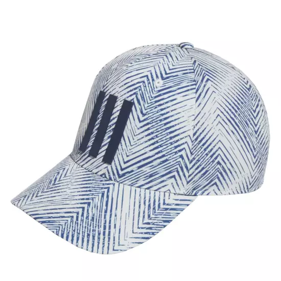 Adidas Tour 3-Stripes Printed Adjustable Golf Hat, Brand New