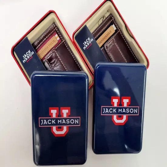 Jack Mason brand Multicard Holder, Money clipper, wallet SALE LOT of 10 wallets