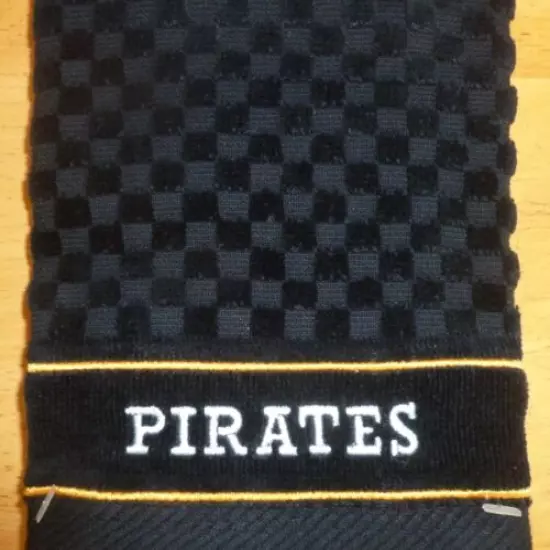 Pittsburgh Pirates MLB Embroidered Tri-fold Towel - Golf 