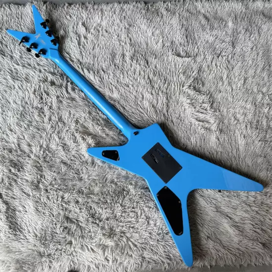 Blue Lightning Bolt Dimebag CFH Electric Guitar Dean from Hell ML Dime Darrell