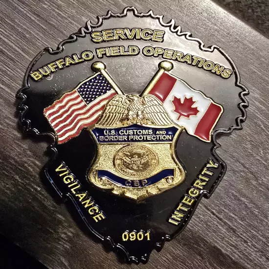 Buffalo CBP Challenge Coin 