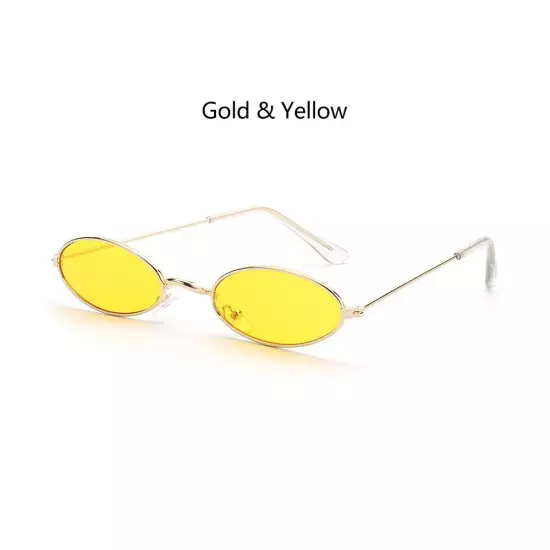 Small Frame Accessories Oval Sunglasses Vintage Shades Sun Glasses Eyeglasses