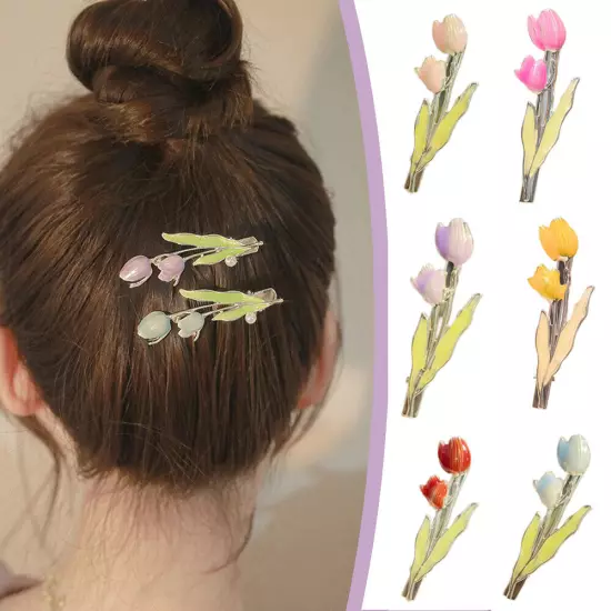 Hair Clips Women Hairpin Bangs Side Duckbill Clip Hair Barrettes Headwear US