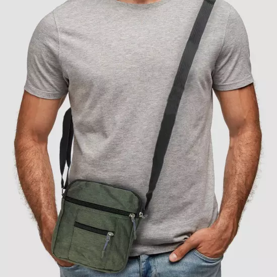 Crossbody Bag Sling Chest Purse Fanny Pack Utility Pouch Travel Sport Men Women