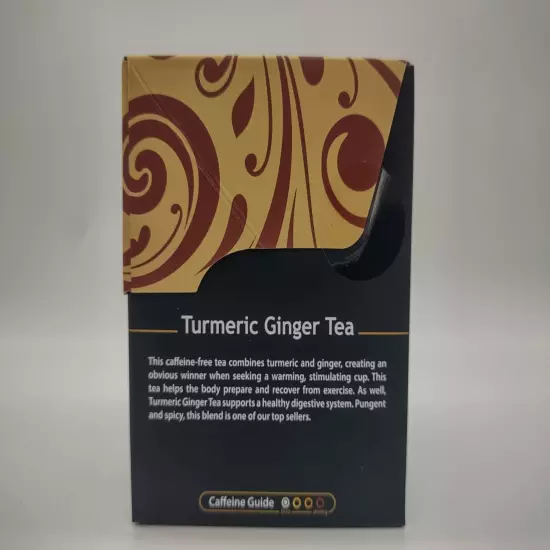 Buddha Teas Organic Turmeric Ginger Tea - OU Kosher USDA Organic CCOF Organic...