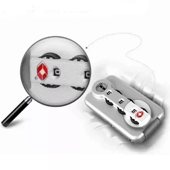 Suitable for Rimowa Customs Lock Key Original Password Lock Luggage Replacement