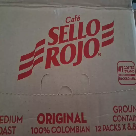 Sello Rojo Medium Roast 8.8 Oz 12 Pack