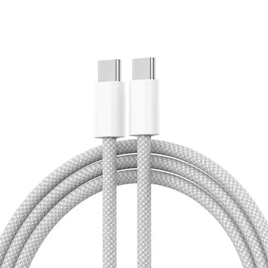 2 Pack iPhone 15 Pro Max USB-C to USB-C Cable Fast Charger Type C Charging Cord