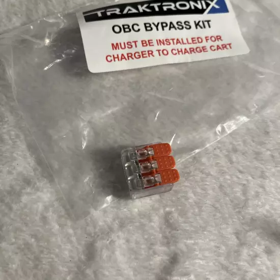 Traktronix OBC Bypass Cable for Club Car Golf Cart New in Package