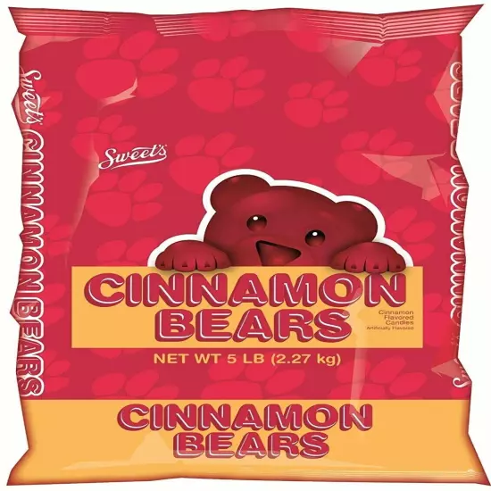 Sweet's 15 LB of CINNAMON BEARS Epic Snackpocalypse: Averted! (3 X 5 Pound bags)