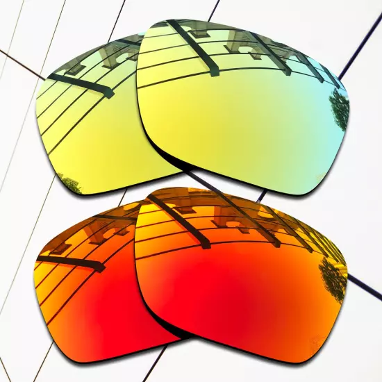 TRUE POLARIZED Replacement Lenses for-Oakley Fuel Cell OO9096 Multi-Colors