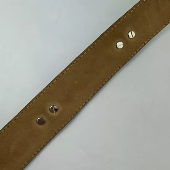 Justin Men's Leather Belt THE WESTERNER Size 40 EUC C11413