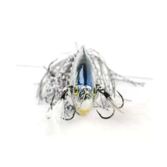 TH TACKLE Zoe Sidewalker Sinking Skirt Feather Swimbait Lure 86mm BULL BLUEGILL