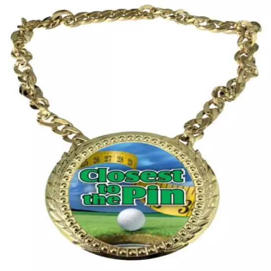 Golf Closest to The Pin Champ Chain Trophy Award