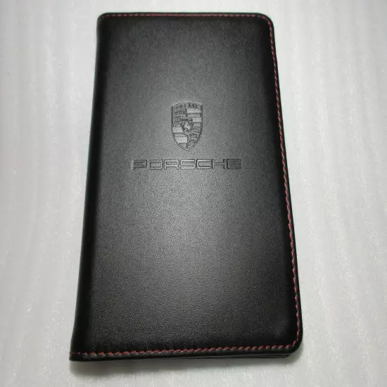 PORSCHE Passport Holder Case Limited Rare Promo 