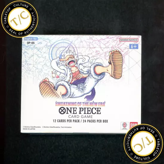 One Piece CCG AWAKENING OF THE NEW ERA OP-05 English Sealed Booster Box 24 packs