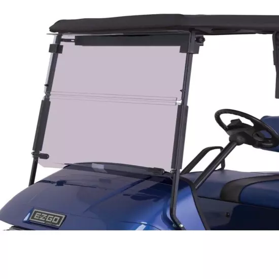 EZGO TXT RHOX Acrylic (TINT) Fold Down Windshield (Fits 1995-2013)