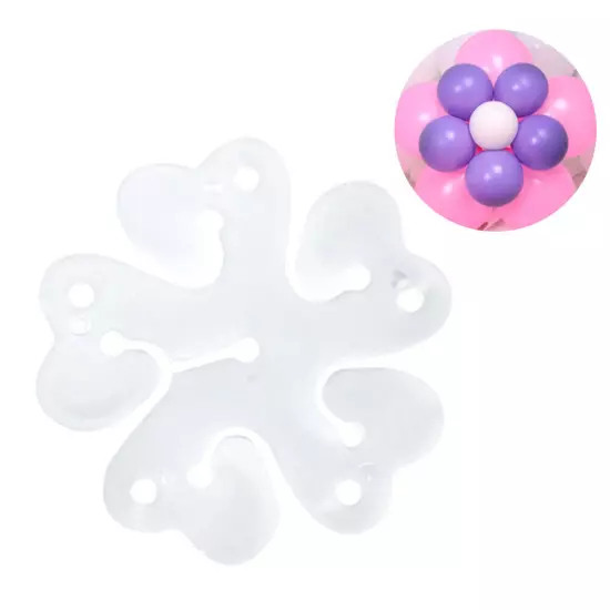 Balloon Flower Clips Ties For Decoration Part Accessories Holder 10 pcs