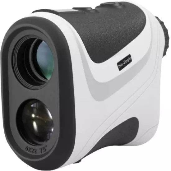 Pin-Eagle Golf Laser Rangefinder 660yd Compatible Domestic Brand Optical 6x 