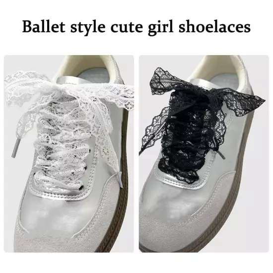 Ballet style cute girl shoelaces GXM