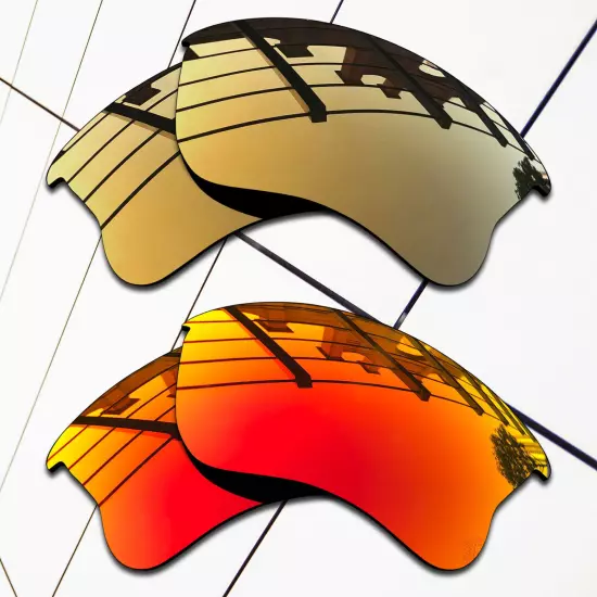 POLARIZED Replacement Lenses for-Oakley Flak Jacket XLJ OO9009 Option