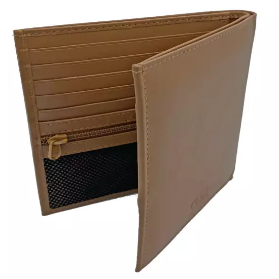 RFID Blocking Genuine Leather Travel Passport Wallet Holder