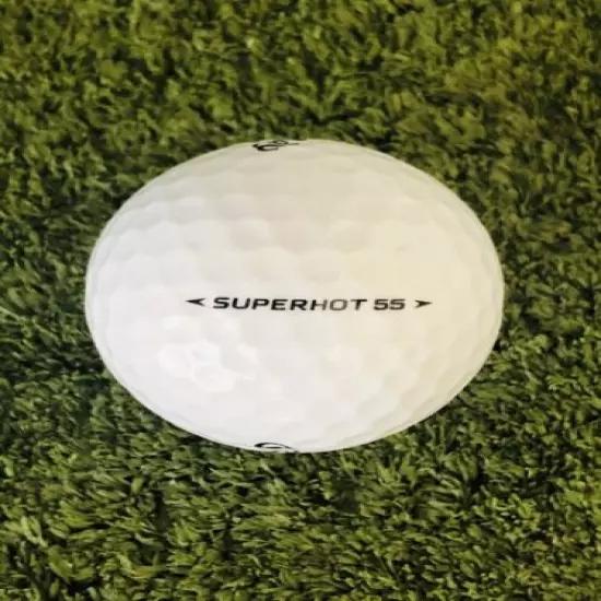 24 Callaway Superhot Used White Golf Balls (4A Grade) AAAA