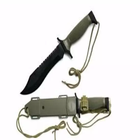 NEW 12" Tacitcal Combat Survival Hunting Knife w/ Sheath MILITARY Bowie