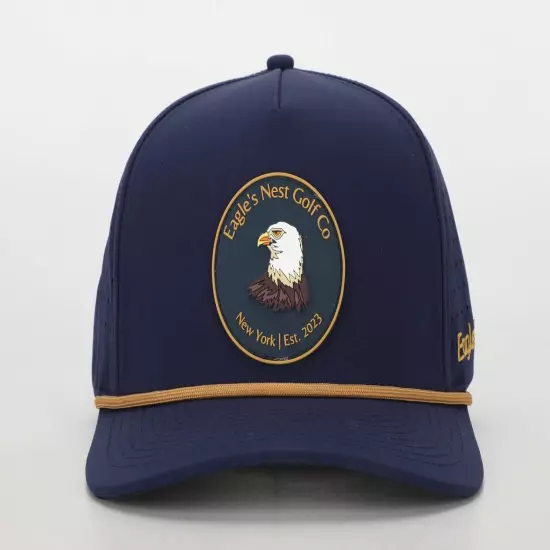 Rope Snapback Golf Hat/Cap Eagle's Nest Golf Co. (Navy)