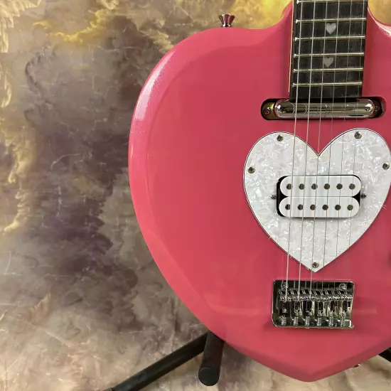 DAISY ROCK HEARTBREAKER Pink electric GUITAR basswood body fast shipping