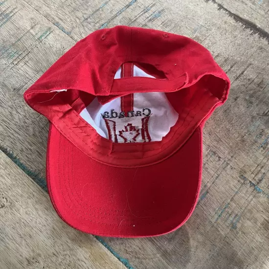 Canada Flag EH! Hat Red Hat Adjustable Adult Size Red Hat Baseball Cap