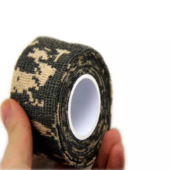 New 5pcs x Camo Tree Outdoor Hunting Camping Camouflage Stealth Tape Waterproof