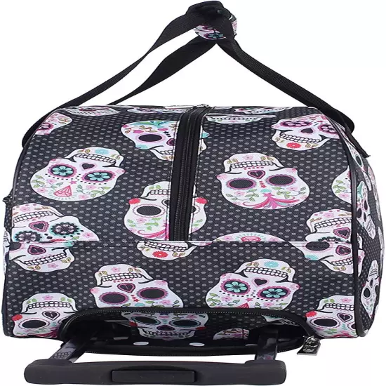 Betsey Johnson Unisex Carry-On Luggage Collection 2 - Roller Duffle Bag