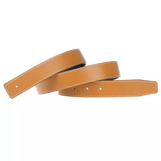 H full grain leather buckleless replacement strap for men and women 32mm wide